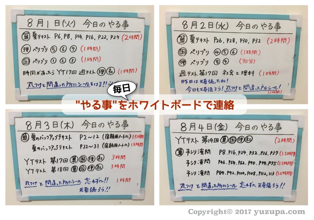 中学受験 親がすべき事は 仕組み作り かるび勉強部屋