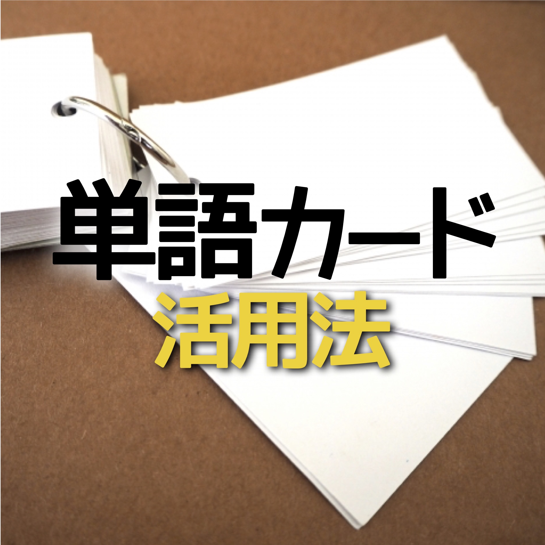 中学受験：単語カードの効果的な使い方…思考させる工夫で効率最大化 