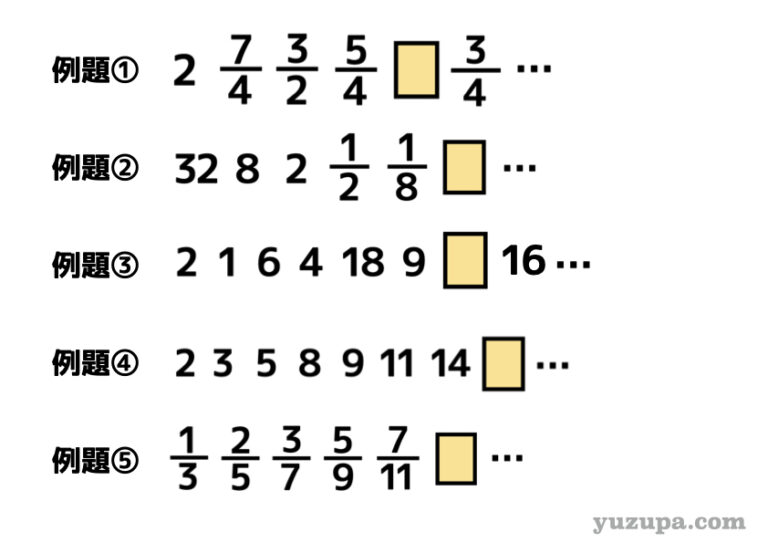 中学受験：数列の規則性を確実に見つける…小学生のための7つ道具 | かるび勉強部屋